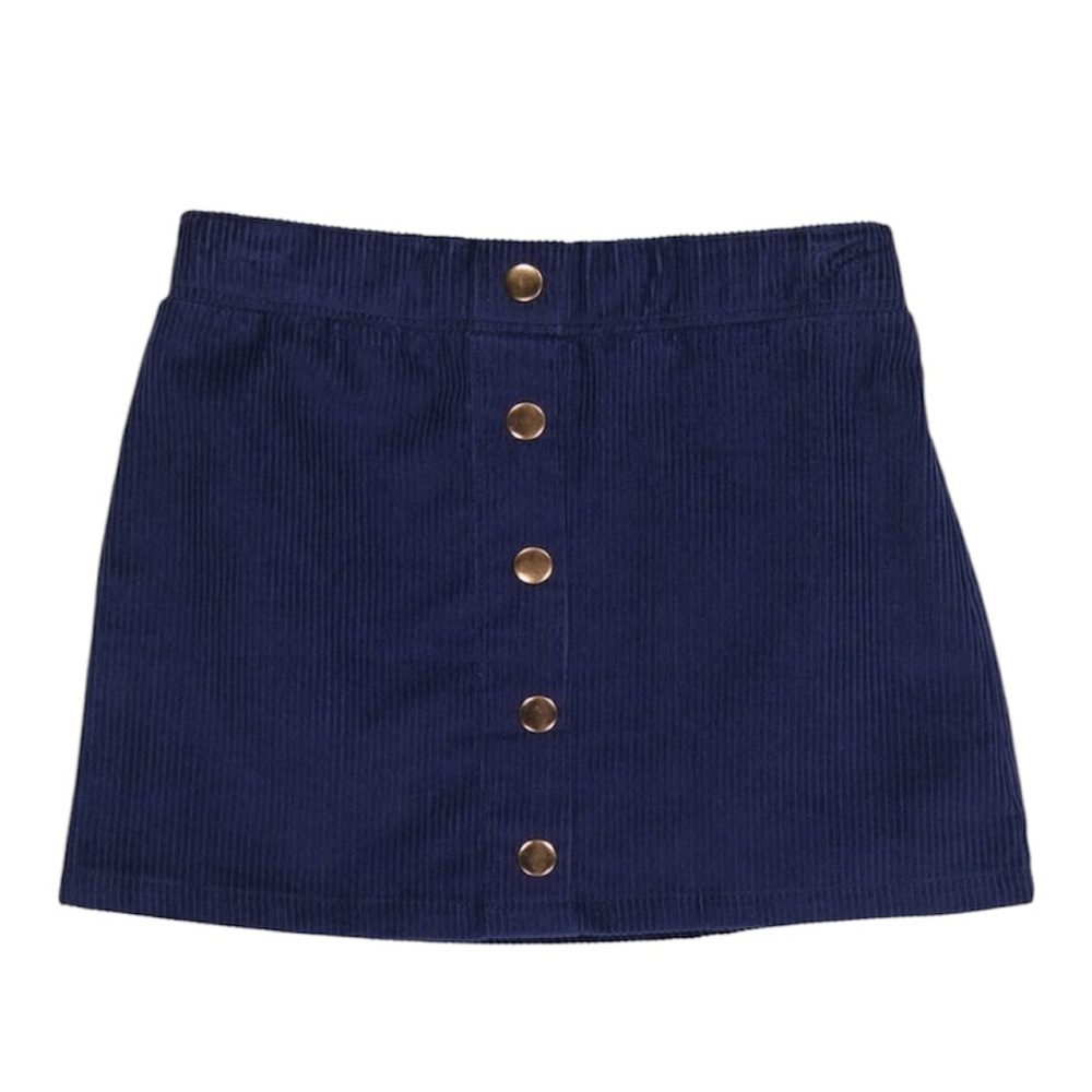 Isaac Mizrahi | NWT Navy Corduroy Skirt